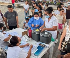 Jornada de vacunación en Santa Marta