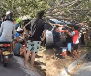 Accidente en Guachaca 