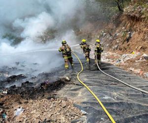 Incendio en Palangana