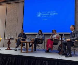 Consejo de DD.HH. de la ONU entregando su informe.