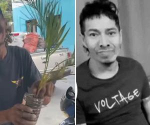 'Maquina' habitante de calle que murió tras presentar quebrantos de salud.