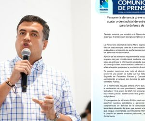 Edwar Orozco, personero