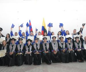 Nuevos graduados de la Universidad del Magdalena.