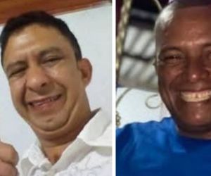 Víctimas del atentado sicarial.