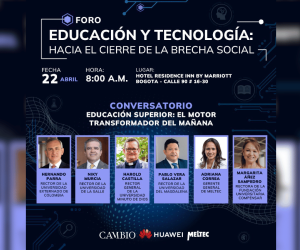 Rector de Unimagdalena participará en foro nacional sobre educación y tecnología en Bogotá