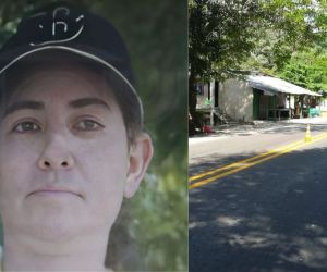 Mujer víctima de accidente de tránsito.