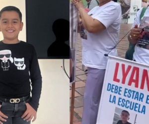 Familiares han exigido la liberación del menor.