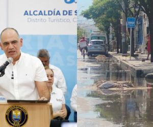 Denuncia del alcalde Carlos Pinedo.