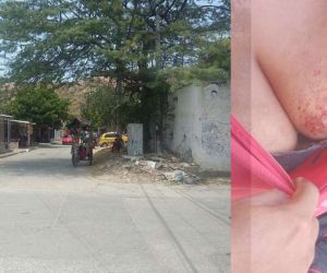 La mujer ya ha estado en barrios como María Eugenia.