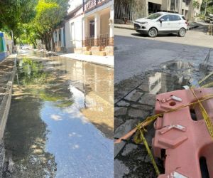 Denuncia de rebosamientos.