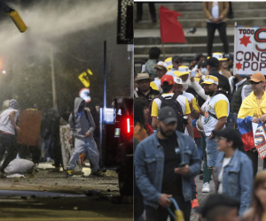 Marchas del 28 de mayo: baja participación, bloqueos y disturbios en varias ciudades