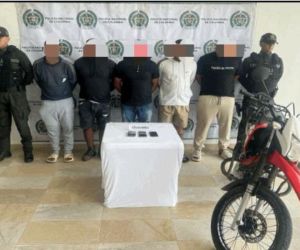 Capturados por las autoridades.