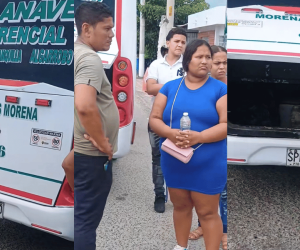 Pasajeros de un bus fueron asaltados en Tasajera, con la Policía a pocos metros