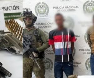 Vía: policía nacional Capturados