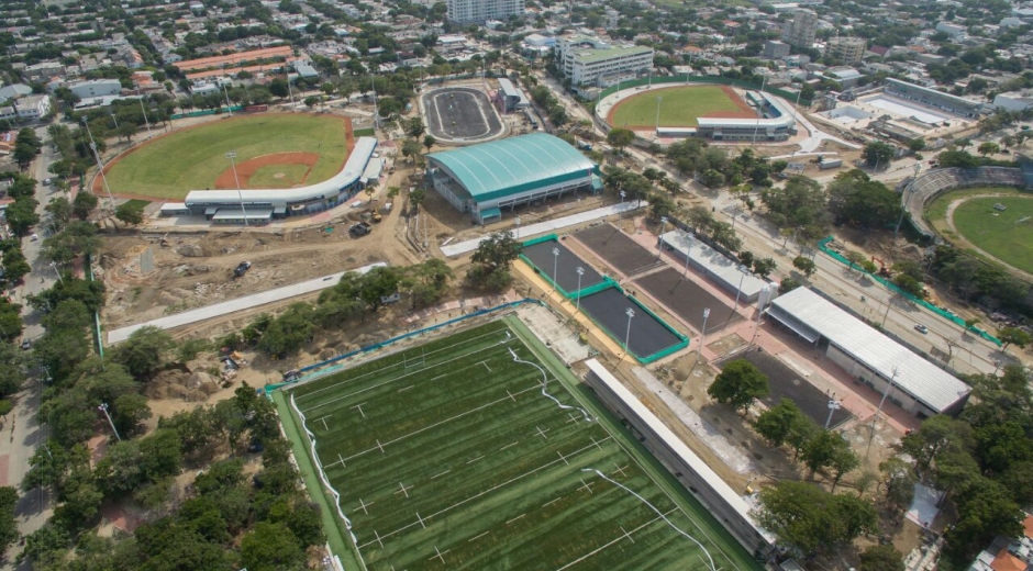 Alcaldía de Santa Marta Juegos Bolivarianos 2017.Escenarios deportivos