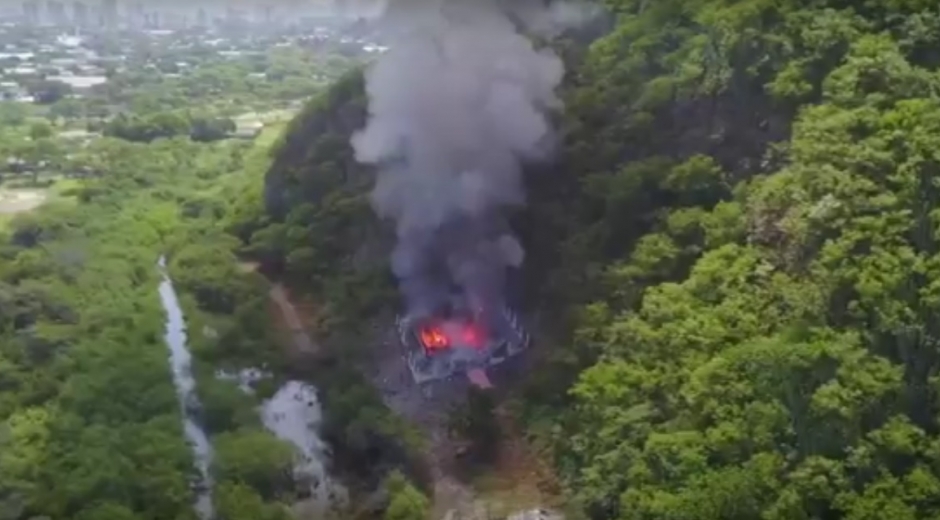 La explosión en el batallón Córdova ocurrió el 4 de septiembre de 2017.