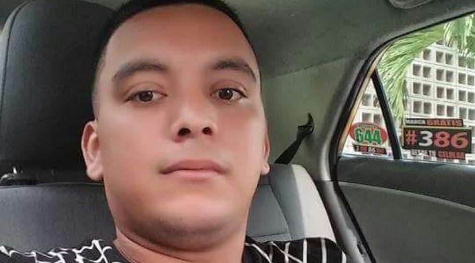 Zonacero Taxista asesinado, identificado como José Luis Sepúlveda Carrillo, de 25 años.