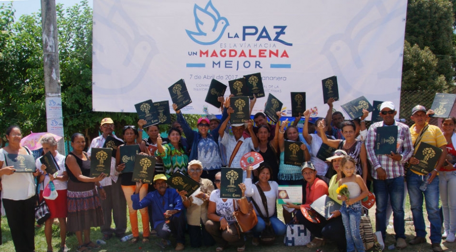 Unidad de Restitución de Tierras Conmemoración a las víctimas.