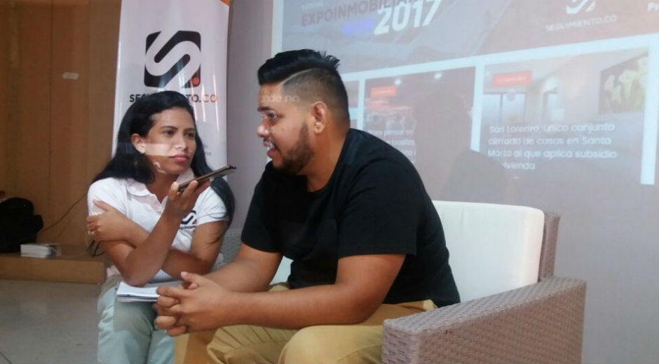 Pedro Uribe, representante del sector ferretero de Santa Marta.