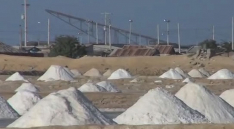 Minas de sal en La Guajira.