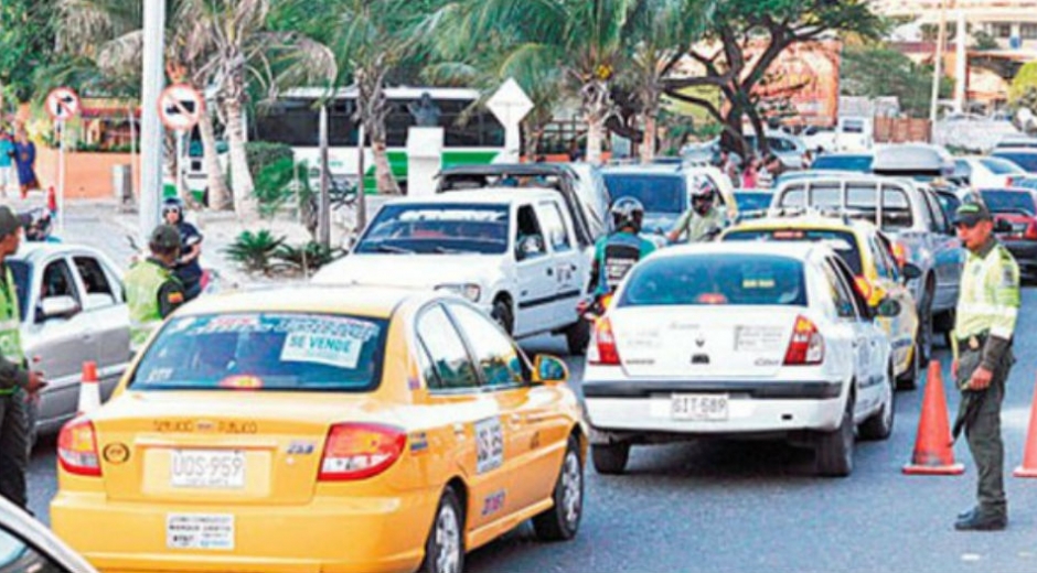 Una veintena de tipos de carro están exentos del pico y placa en Santa Marta.