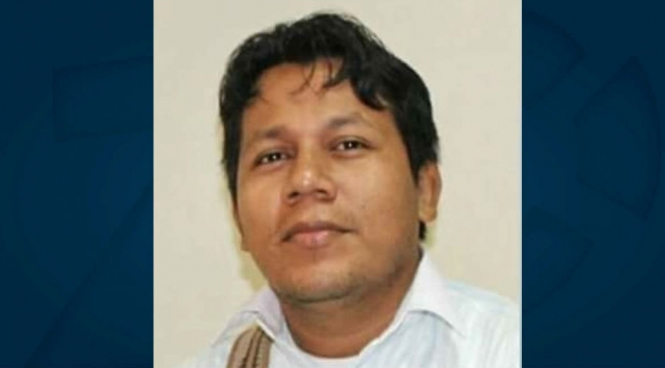 César Deivys Chávez, funcionario de la Alcaldía de Pailitas asesinado por sicarios.