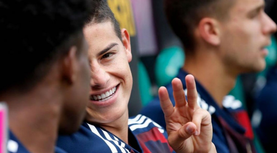 James Rodríguez.