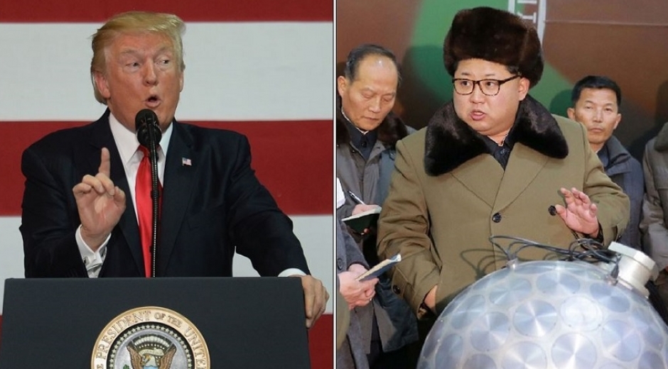 Donald Trump y Kim Jong-un.