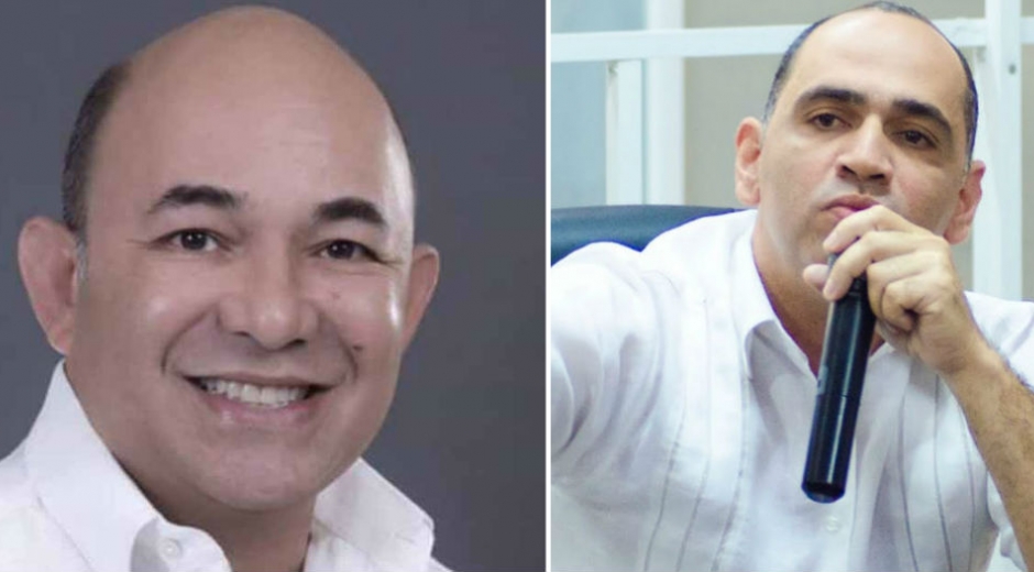 Concejal Juan Ruiz (Izq) y Concejal Carlos Pinedo (Der).