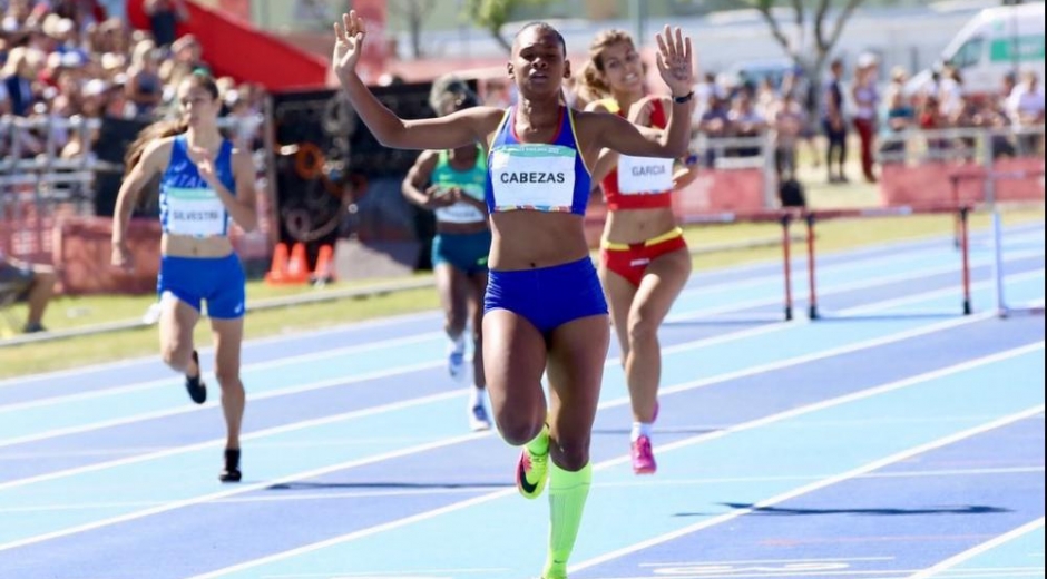 Valeria Cabezas le dio este martes la cuarta medalla de oro a la delegación colombiana en los Juegos Olímpicos de la Juventud.
