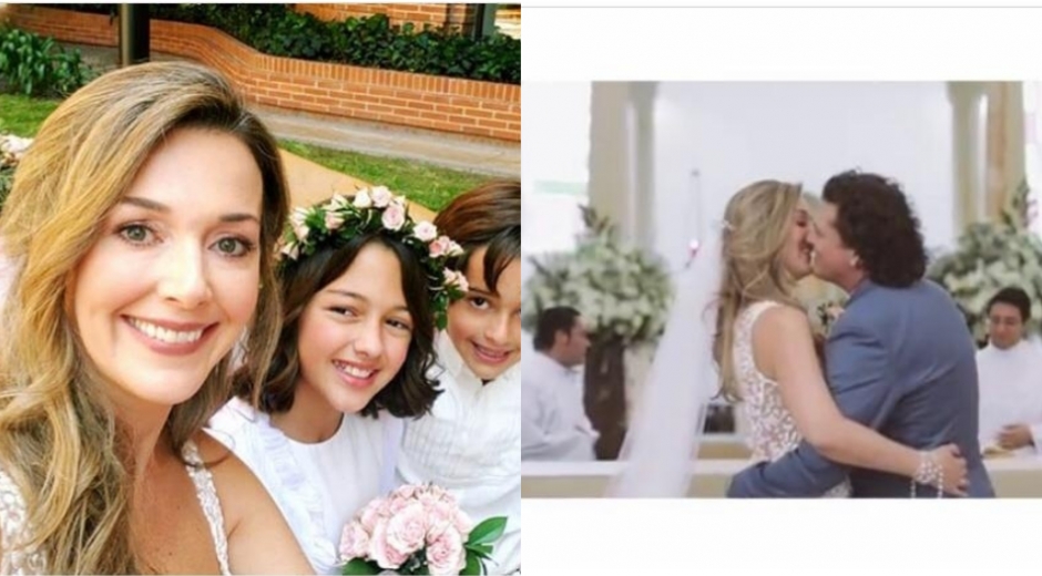 Instagram La boda se celebró en la ciudad de Bogotá