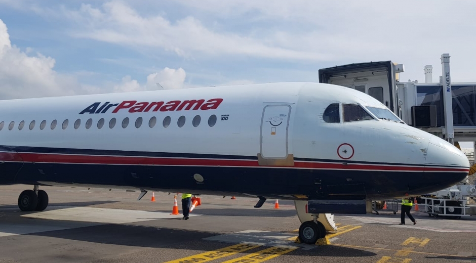 El vuelo cubrió la ruta Ciudad de Panamá - Santa Marta - Ciudad de Panamá.