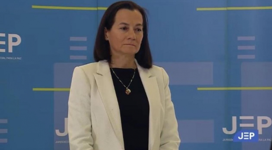 JEP La excongresista Clara Rojas.