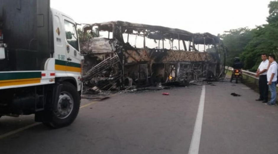 @BluRadioCo. Ataques del ELN en carreteras del Cesar.