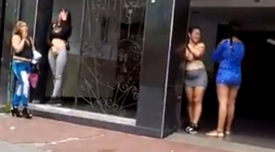Prostitutas en Bogotá.