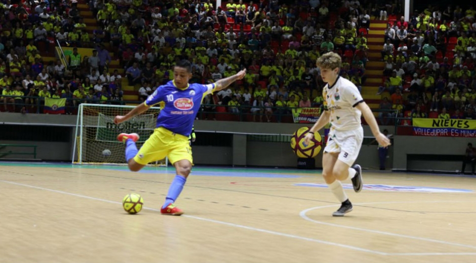 Colombia derrotó 4-1 a Sudáfrica en la tercera fecha del Mundial de Fútbol de Salón C20.