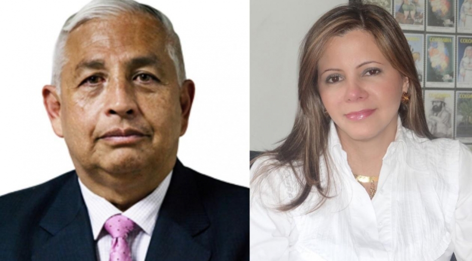  El exsecretario general del SENA, Milton Núñez Paz, y a la expresidenta de Servicios Postales Nacionales S.A. - 472, Adriana Barragán López.