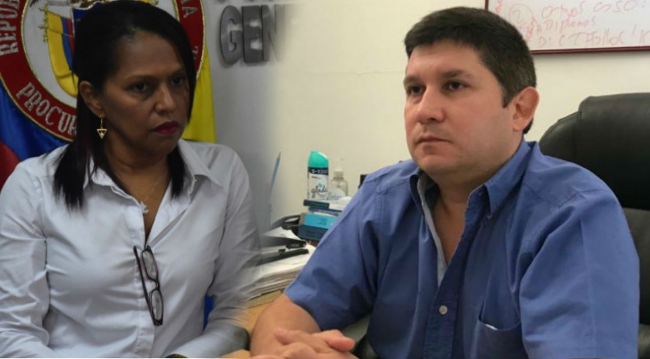 Seguimiento.co La intervención involucra a la procuradora del Magdalena y al ex jefe de control interno de la Gobernación.