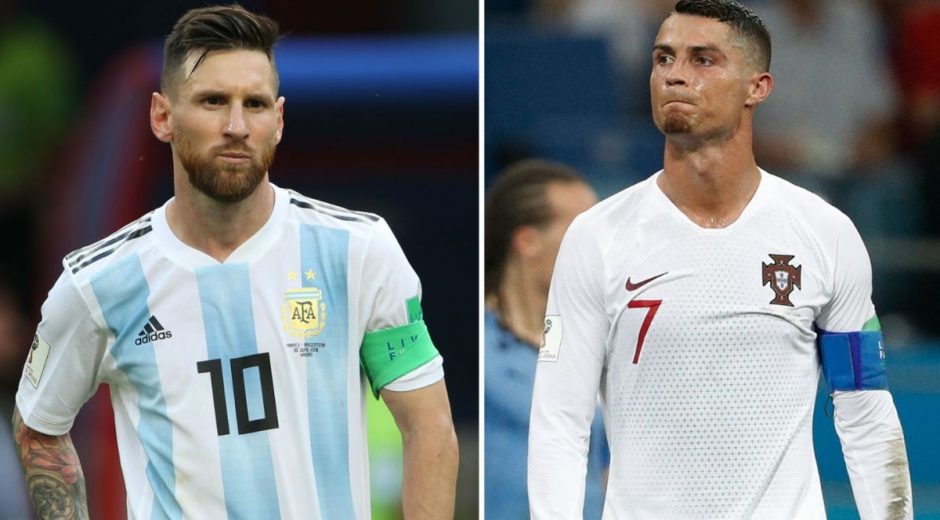 Lionel Messi y Cristiano Ronaldo