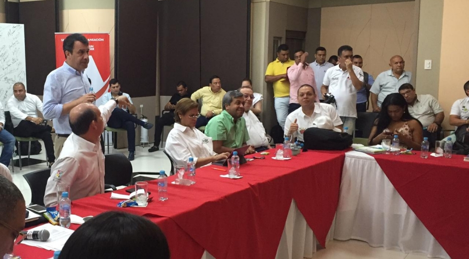 La reunión se realizó en Barranquilla con representantes de los departamentos del Caribe.