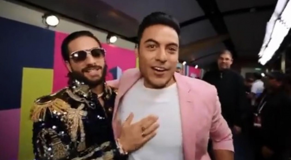 Maluma y Carlos Rivera.