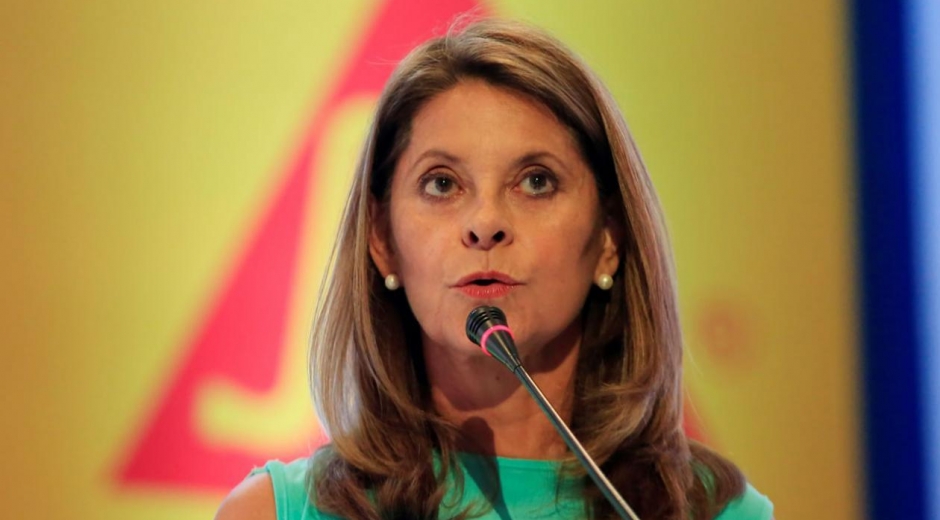 La vicepresidenta, Marta Lucía Ramírez.