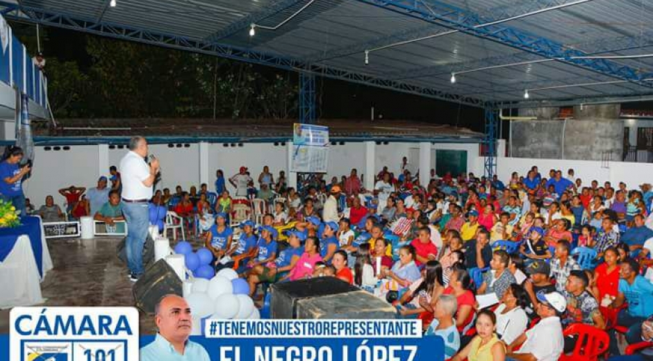 El candidato ha recorrido los diferentes municipios del Magdalena.