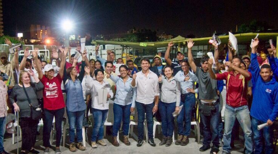 Rubén Jiménez, candidato a la Cámara para representar al Magdalena, se reunió con empresas de distintos gremios de la ciudad.