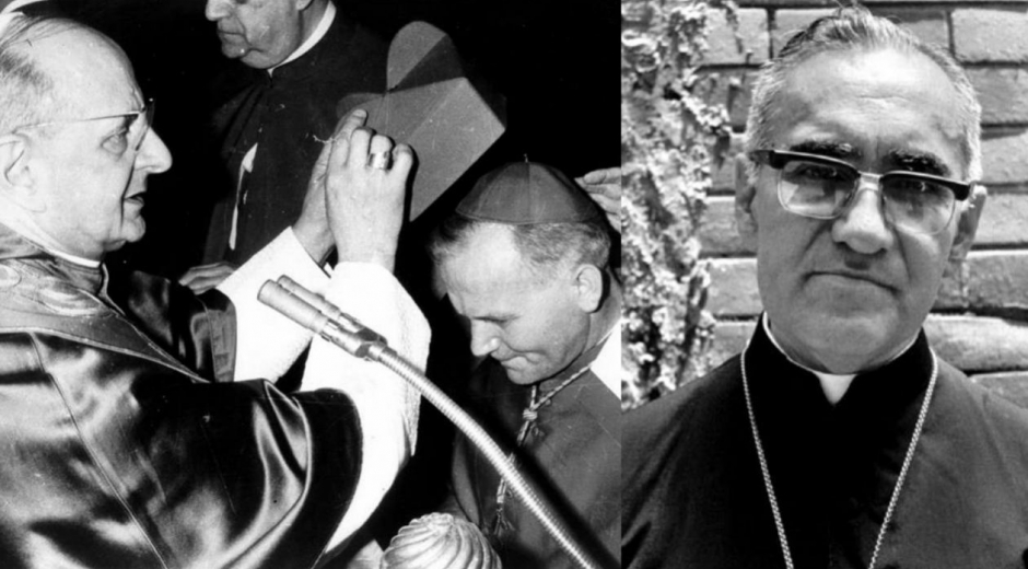 El Papa Pablo Vi y el arzobispo Arnulfo Romero serán canonizados.