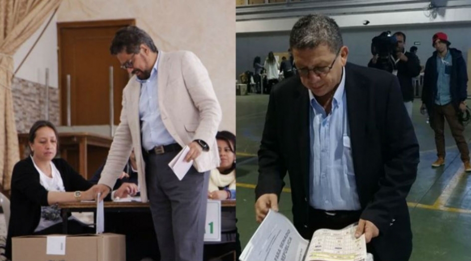 ‘Iván Márquez’ y ‘Pablo Catatumbo’.