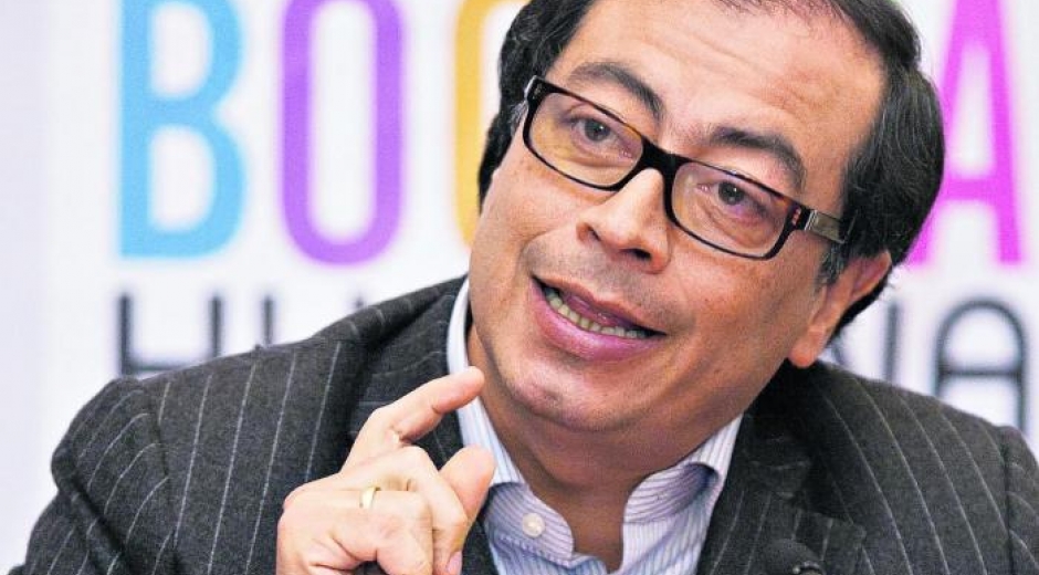 Gustavo Petro,candidato presidencial.