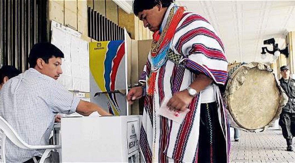 El voto en blanco se incrementó en las elecciones de Circunscripción Indígena.