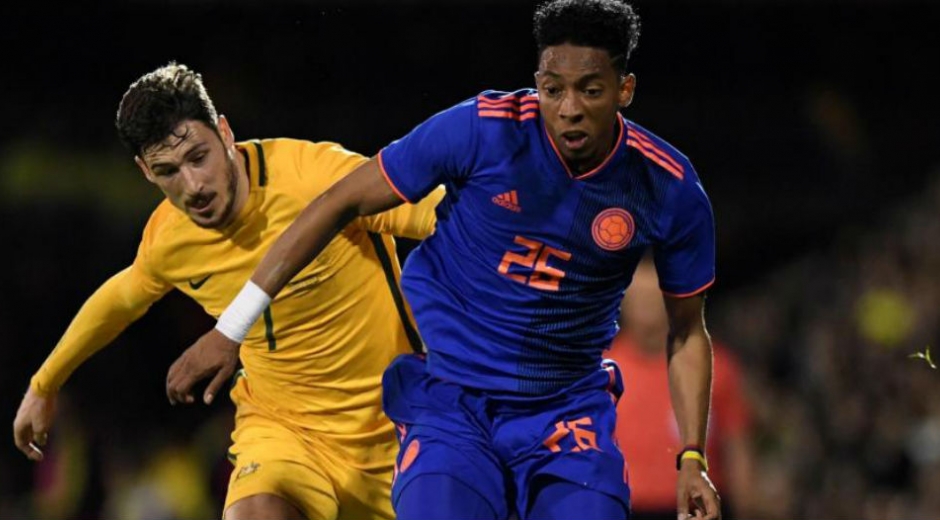 El Tiempo. Johan Mojica, jugador de Colombia.