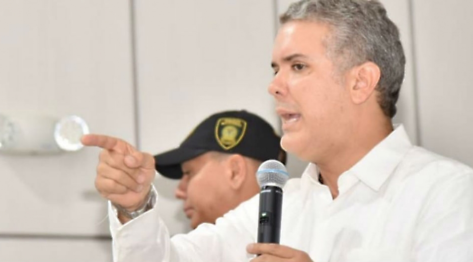 Iván Duque, candidato a la presidencia.